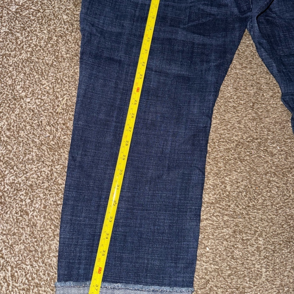 Kut from the Kloth Dark Wash Cropped Jeans worn once & washed. - Picture 8 of 16